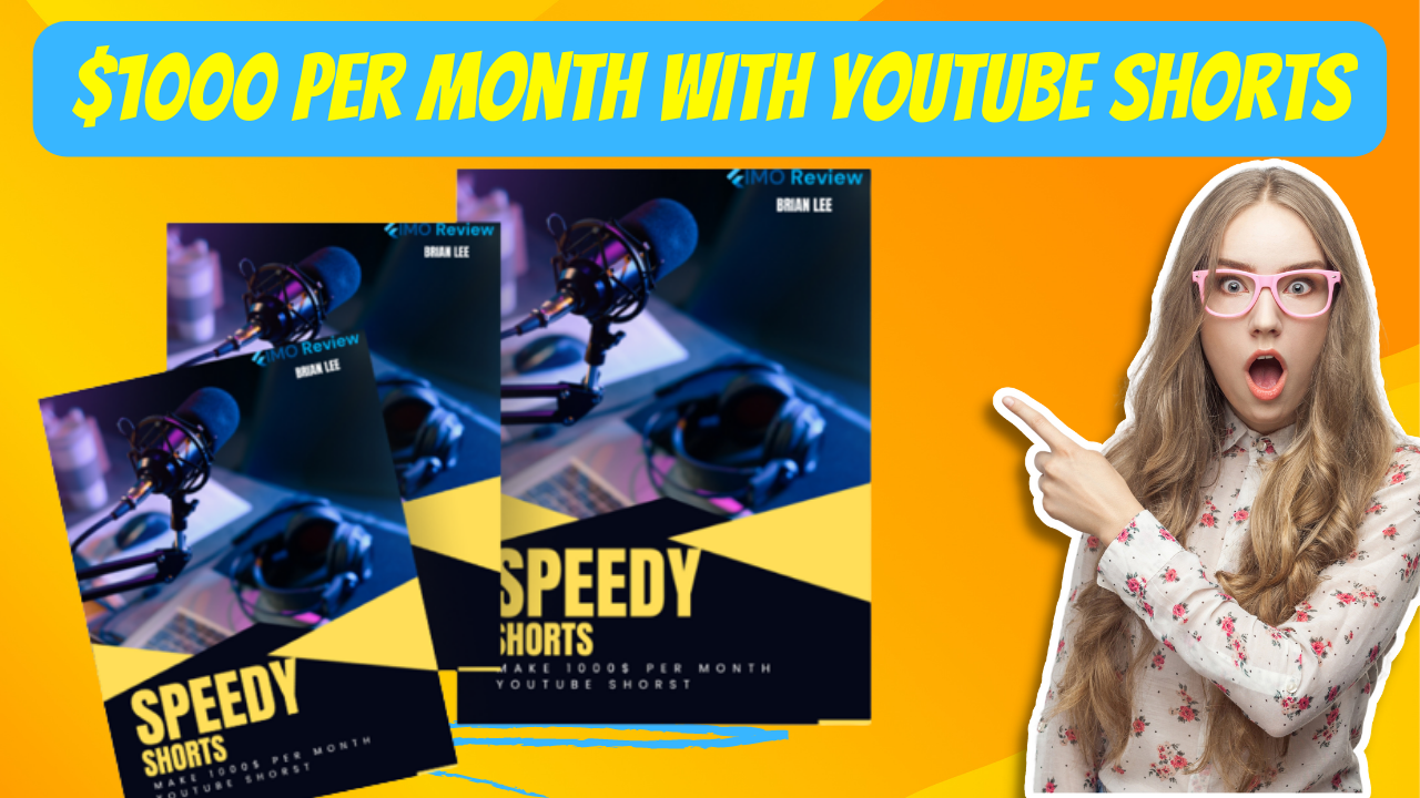 Speedy Shorts - $1000 per Month with YouTube Shorts