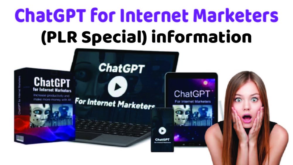 ChatGPT for Internet Marketers (PLR Special) information